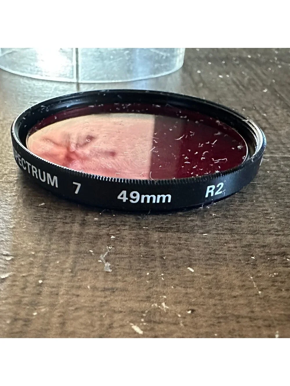 Vintage 49mm Camera Filter Lot Hoya Y(K2) Yellow Promaster R2 Red Japan Case